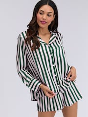 Boux Avenue Randig Oversized Kort Pyjamas Set - Bild 4 av 5