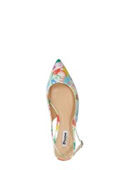 Dune London Multi Printed Hillie Slingbacks - Image 6 of 6
