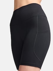 Schwarz - Nike One High-Waisted Cycling Shorts With Pockets - Bild 6 von 9