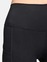 Schwarz - Nike One High-Waisted Cycling Shorts With Pockets - Bild 7 von 9