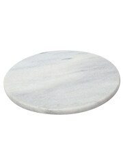 Interiors by Premier White Marble Lazy Susan - Image 2 of 5