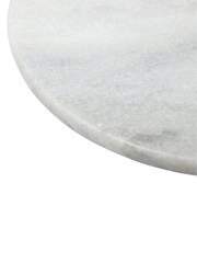Interiors by Premier White Marble Lazy Susan - Image 5 of 5