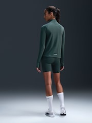 Nike Dark Green Dri-FIT Pacer Half Zip Running Top - Image 2 of 5