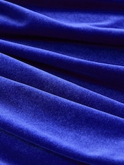 Kobaltblau - Velvet Party Dress (3-16yrs) - Bild 8 von 8