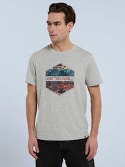 Animal Grey Mens Jacob Logo T-Shirt - Image 1 of 9