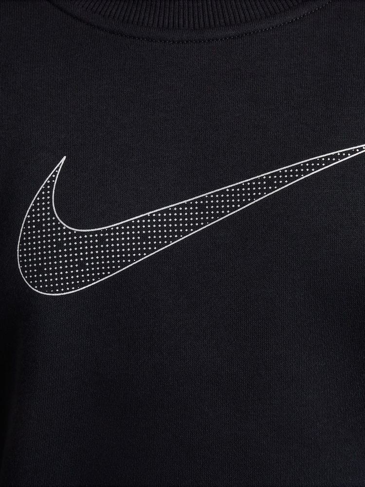 Nike Black Oversized Shine Crew Sweatshirt - Image 5 of 5