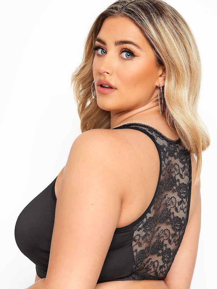 Yours Curve Black Front Fastening Bra 2 Pack - Image 2 of 5
