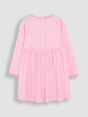 JoJo Maman Bébé Pink Ditsy Floral Dress - Image 2 of 3
