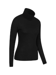 Mountain Warehouse Black Womens Merino Thermal Top - Image 3 of 4