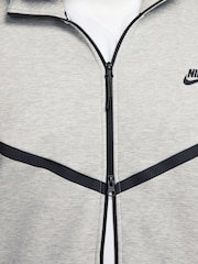 Sivá - Nike Tech Fleece Zip Up Hoodie - Obrázok 21 z 24