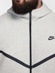 Sivá - Nike Tech Fleece Zip Up Hoodie - Obrázok 22 z 24