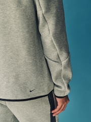 Sivá - Nike Tech Fleece Zip Up Hoodie - Obrázok 5 z 24