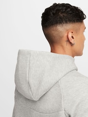 Sivá - Nike Tech Fleece Zip Up Hoodie - Obrázok 8 z 24