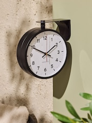 Black Station Clock - Image 2 of 6