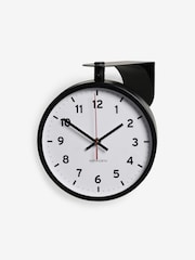 Black Station Clock - Image 5 of 6