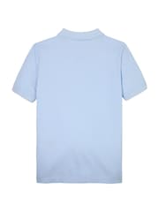 Tommy Hilfiger Blue Flag Short Sleeve 100% Cotton Polo Shirt - Image 6 of 6
