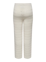 ONLY Cream Wide Leg Crochet Beach Trousers - Image 5 of 5