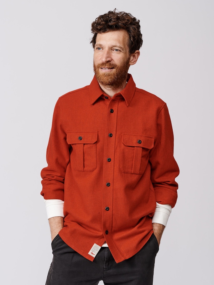 Aubin Lysaghts Wool Overshirt - Image 1 of 4