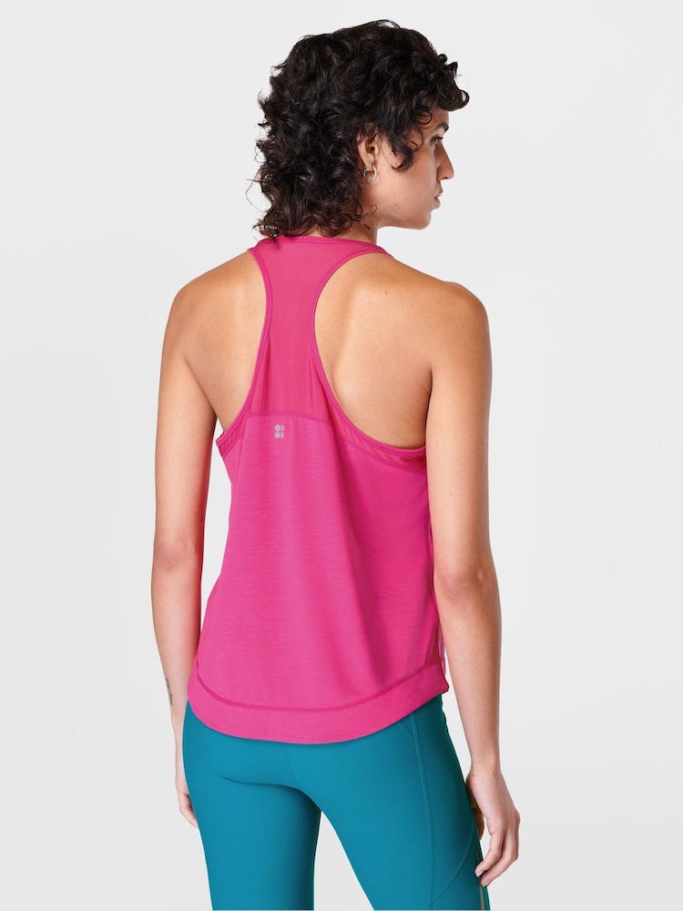 Sweaty Betty Beet Pink Breathe Easy Run Vest - Image 2 of 8