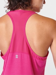 Sweaty Betty Beet Pink Breathe Easy Run Vest - Image 6 of 8
