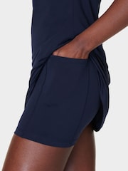 Sweaty Betty Navy Blue All Round Asymmetric Dress - Image 7 of 10