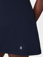 Sweaty Betty Navy Blue All Round Asymmetric Dress - Image 9 of 10