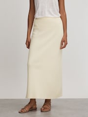 Anna Quan Knitted Cotton Midi Skirt - Image 3 of 5
