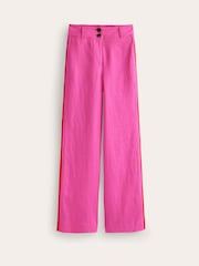 Boden Pink Westbourne Linen Trousers - Image 5 of 5