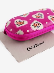 Cath Kidston Pink Hearts 100% Cotton Glasses Case Purse - Image 3 of 4