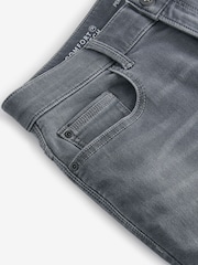 Grey Mid Slim Fit Comfort Stretch Jeans - Image 11 of 13
