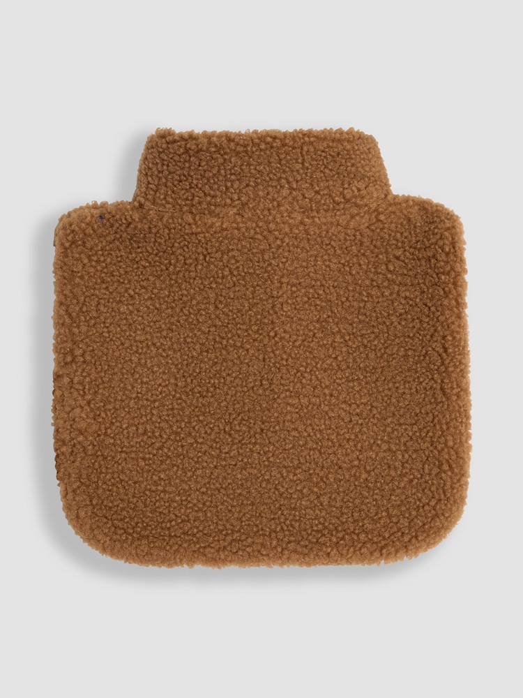 JoJo Maman Bébé Brown Borg Zip Neck Cosy - Image 4 of 5