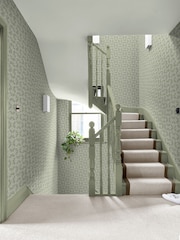 Graham & Brown Green Hopwood Cottage Wallpaper - Image 1 of 3