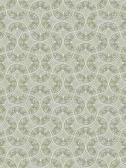 Graham & Brown Green Hopwood Cottage Wallpaper - Image 2 of 3