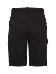 Mountain Warehouse Black Mens Lakeside 100% Cotton Cargo Shorts - Image 4 of 5