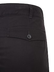 Mountain Warehouse Black Mens Lakeside 100% Cotton Cargo Shorts - Image 5 of 5