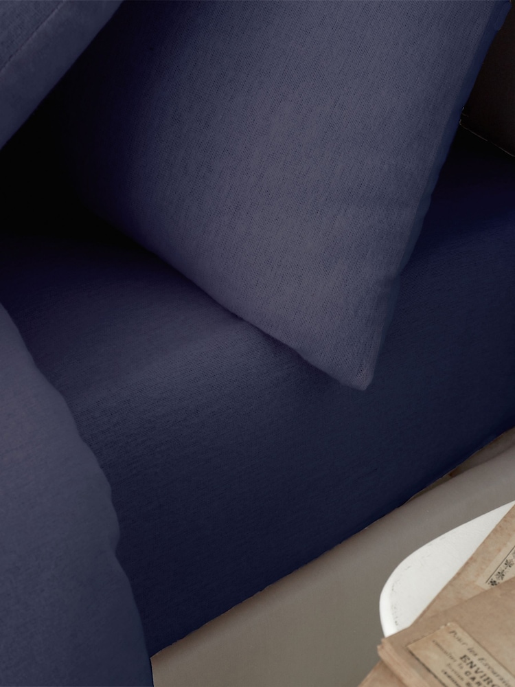 Catherine Lansfield 100% Cotton Fitted Sheet - Imagen 1 de 3