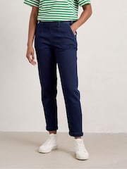 Seasalt Cornwall Blue Waterdance Trousers - Image 3 of 4