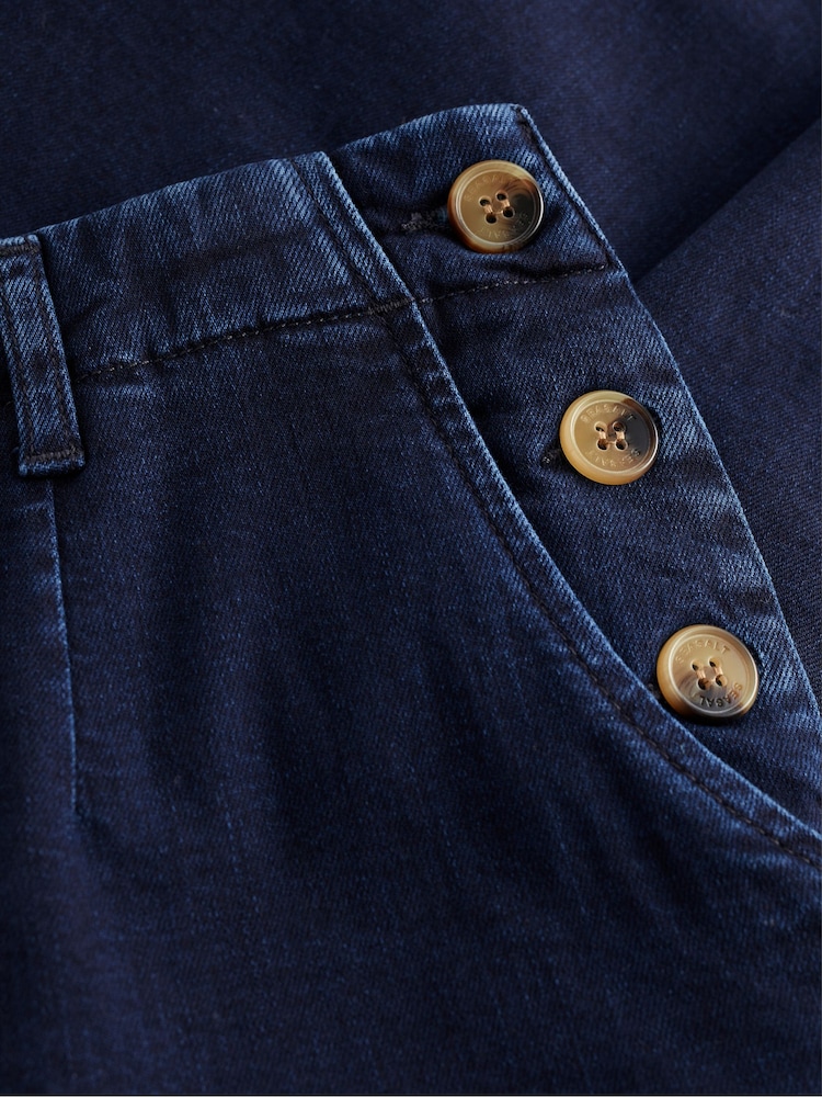 Seasalt Cornwall Blue Waterdance Trousers - Image 4 of 4