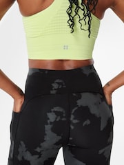 Sweaty Betty Black Fade Print 7/8 Length Power UltraSculpt 7/8 High Waist Leggings - Image 5 of 8