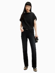 AllSaints Black Eli Sleeveless Top - Image 4 of 6