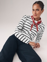 The Set Black/Black/White/Black & White Stripe 4 Pack Heavyweight Long Sleeve T-Shirts - Image 2 of 13