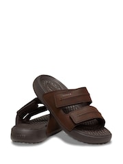 Crocs Brown Yukon Vista II Sandals - Image 3 of 6
