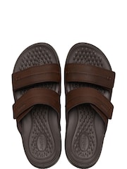 Crocs Brown Yukon Vista II Sandals - Image 4 of 6