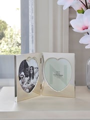 Silver Heart Multi Aperture Photo Frame - Image 2 of 5