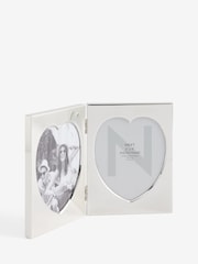 Silver Heart Multi Aperture Photo Frame - Image 4 of 5
