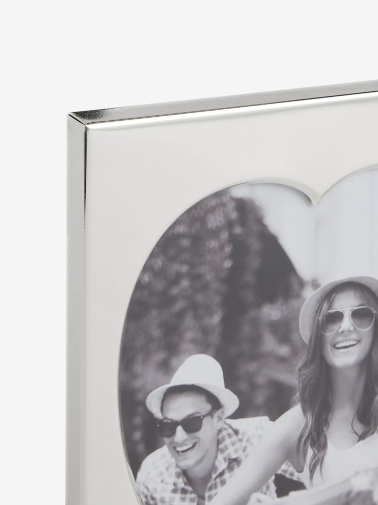 Silver Heart Multi Aperture Photo Frame - Image 5 of 5