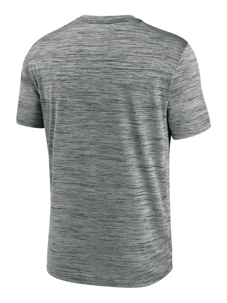 Nike Grey Miami Marlins Velocity Practice T-Shirt - Image 3 of 3 Nike Grey Miami Marlins Velocity Practice T-Shirt - Image 3 of 3
