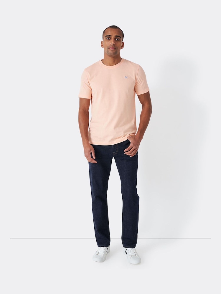 Crew Clothing Blue Classic Regular Fit Jeans - Image 2 of 5
