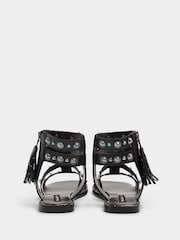 River Island Black Studded Gladiator Sandals - Image 2 of 4