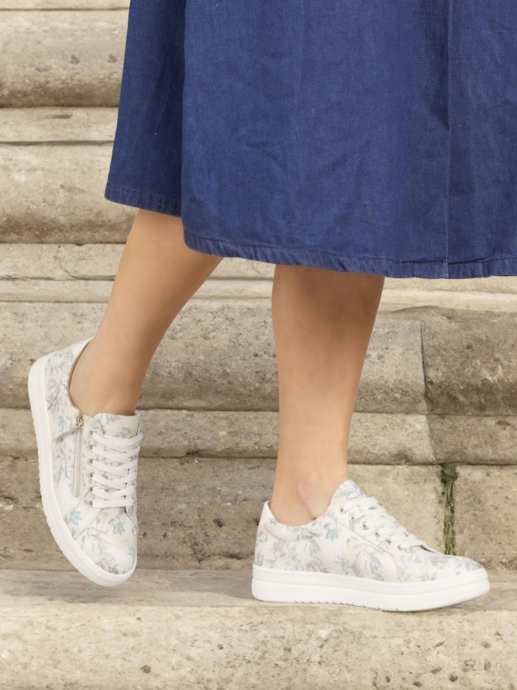 Белая cream - Pavers кроссовки на платформе - Image 1 of 6
